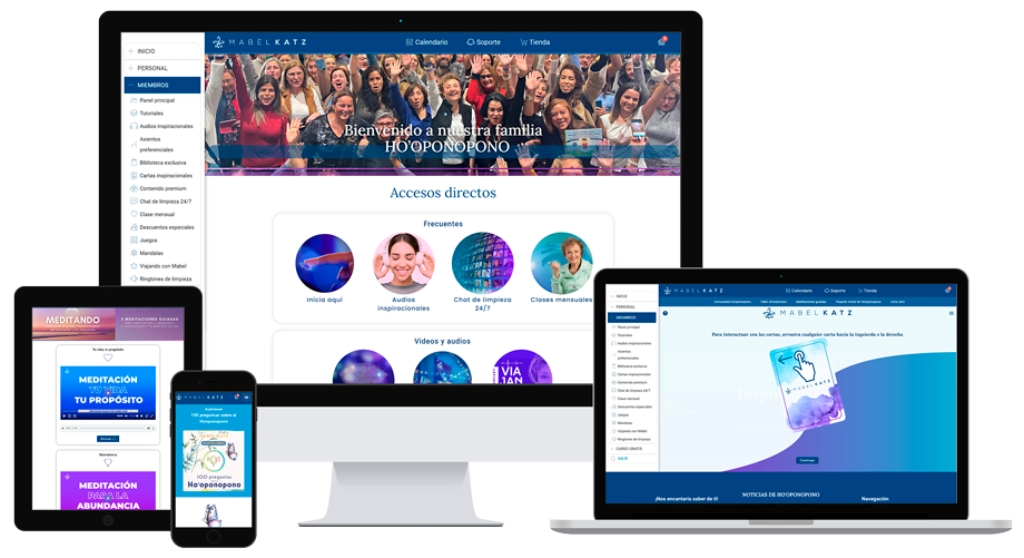 Mabel Katz Membership platform